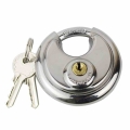 Stainless Steel Anti Theft Padlock Large Round Discus Lock for Warehouse Door Bicycle and Window|Bicycle Lock| - Ebikpro.