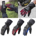 Winter Warm Motorcycle Gloves Waterproof Touch Screen Protective Guantes Moto Motocross Gloves for Motorbike Motocicletas|Gloves