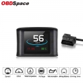 Obdspace P10 Obd2 Auto Scanner On-board Computer Hud Display Temperature Consumption Speedometer Gauge Obd 2 Car Diagnostic Tool