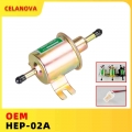 Electric Fuel Pump HEP 02A Low Pressure Bolt Fixing Universal Diesel Petrol Gasoline For Car Motorcycle ATV 12 24V Low Fuel Pump