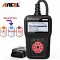 Ancel As100 Obd Obd2 Scanner Car Automotive Scanner Engine Analyzer Tool Code Reader Obdii Diagnostic Tool Russian Pk Elm327 - C