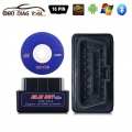 Newest ELM327 V2.1 OBDII Bluetooth compatible OBD Adapter 1pcs ELM 327 Code Reader Diagnostic Tools for Android Symbian Windows|