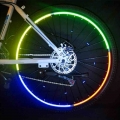 Bicycle Reflector Fluorescent MTB Bike Bicycle Sticker Cycling Wheel Rim Reflective Stickers Decal Accessories|Bicycle Stickers|