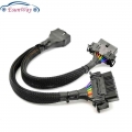 OBD 16PIN 1 male to 2 Dual Female 16 Pin OBD extension cable splitter cable Y Cable|Code Readers & Scan Tools| - Officemat