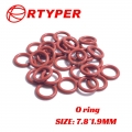 100 PCS Fuel Injector Upper O ring Repair Kits 21022 For Toyota Mazda Suzuki Denso 7.9*1.9MM|Fuel Inject. Controls & Parts|