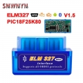 New OBD V2.1V1.5 mini ELM327 OBD2 Bluetooth Auto Scanner OBDII 2 Car ELM 327 Tester Diagnostic Tools for Android Windows Symbian