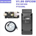 Newest Opel Op-com V1.99 Canbus Code Reader Opcom 2018 For Opel Pic18f458 Ft232 Scanner Opcom 1.99 Op Com Professional Diagnosis