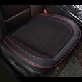 3d Leather Line Car Seat Cover Cushion Flax Four Seasons Universal Breathable Line Front Protector For Most Sedan Suv - Automobi