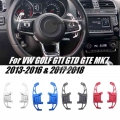 2x Car Steering Wheel Paddle Shift Extend Extension Shifter Aluminum For Vw Golf Gti R Gtd Gte Mk7 7 Polo Gti Scirocco 2014-2019