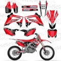 Team Graphics Decals Stickers For Honda Crf450r Crf450 2013-2016 Crf250r Crf250 2014 2015 2016 2017 Crf 250 450 250r 450r - Deca