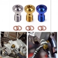 Motorcycle Banjo Bolt Screw M10x1.0x19 Brake Hose Cylinder - ebikpro.com