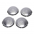 4pcs Door Midrange Speaker Covers Replacement Car Interior Styling For Mercedes-benz C Glc E-class W205 W213 X253 2015-2021 - Mu