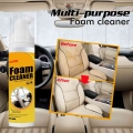 Multi purpose Foam Cleaner Spray Car Interior Cleaner Anti Aging Protection Car Interior Home Cleaning Foam Spray Lemon Scented|