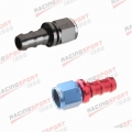 ADLERSPEED 4AN 6AN 8AN 10AN Straight Push On Push Lock Hose End Fitting Aluminum Black /Red Blue| | - ebikpro.com