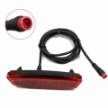 Bicycle Tail Light Waterproof Rear Light LED Safety Warning light For 24V/36V/48V scooter Electric Bike Taillights Cycling Light