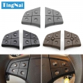 Car Multi-function Steering Wheel Buttons Kit Phone Control Keys For Mercedes Benz W164 W245 W251 Ml Gl300/350/400/450 2006-2009