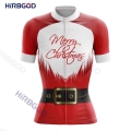 HIRBGOD Summer Bike Merry Christmas Cycling Jersey Female Bicycle Wear Outdoor Ladies Cycling 2022 Bicycle Clothes Spandex|Cycli