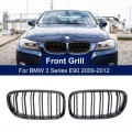 Car Front Kidney Grille Grill Double Line for BMW E90 E91 LCI 3 Series Sedan Wagon 325i 328i 335i 335xi 330i 330xi 2009 2012|Rac