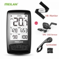 Meilan M4 Wireless Bicycle Speedometer Heart Rate Monitor cadence Speed Sensor Waterproof Stopwatch|Bicycle Computer| - Offi