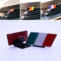 Car Styling Front Grille Bumper Germany US UK Italy France Flag Badge Badge Sticker Emblem Badge Car Sticker Decals Car Styling