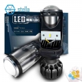 Stella H4/9003/hb2 Mini Led Lens Lamp High/dipped Beam Projector Car Headlight Bulbs 3000k 4300k 6000k 8000k Light Bulb For Auto