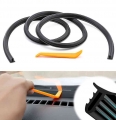 160cm Universal Sealing Windshield Sealant Dashboard Soundproof Automobile Rubber Strip Instrument Panel Seal Strips Auto Rubber