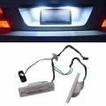 2pcs License Plate Light With Trunk Switch Lightweight Back Trunk Professional For Chevrolet Cruze 2009-2014 Durable Button