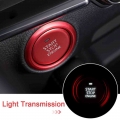 Car Engine Ignition Start Stop Button Switch Ring Cover Sticker For Mazda 3 Axela Bp Cx-30 Dm Accessories 2020 2021 - Interior M