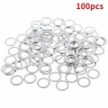 Hot 100 Pack Skateboarding Standard Speed Washers Skateboard Truck Axle Washers for Speed Bearing Performance|Skate Board| - O