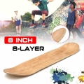 8 Layers Maple Long Board Deck Skateboard Dance Board Panel Four Wheels Scooter Freestyle Road Board DIY Skateboard Accessories|