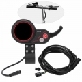 24/36/48/60V Mountain Bicycle Display Thumb Throttle 2 in 1 Speedometer Manual Control Panel for Electric Bike Scooter Accessory