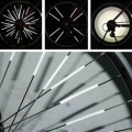 12Pcs Bicycle Mountain Bike Riding Wheel Rim Spoke Mount Clip Tube Warning Light Bike Strip Reflector Reflective|Electric Bicycl