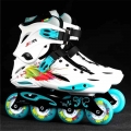 Inline Skates Professional Slalom Skate Adult Roller Skating Shoes Sliding Free Skate Patins Size 35 46 Good As SEBA Sneakers|Sk