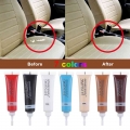 20ml Leather Refurbishing Cleaner Cream Advanced Leather Repair Gel Car Seat Home Leather Complementary Color Repair Paste|Leath