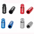 2pcs aluminum alloy bicycle tire valve cap French mouth/beauty mouth valve cap dust cover mountain bike nut bicycle accessories|