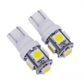 4x T10 W5W LED Signal Bulb Car Interior reading light 12V Auto turn door side trunk License Plate Lamps White Red 5W5 Yellow|Sig