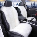 Winter Faux Sheepskin Wool Fur Car Seat Cover For Cars Suv Trucks Universal Soft Plush Imitation Wool Buck Fur Car Seat Cushions