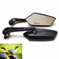 Motorcycle Universal 8mm 10mm KOSO Mirror Scooter E Bike Cafe Racer Retro Rearview Mirrors Electrombile HD Vision Side Mirror|Si