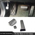 For Mercedes Benz Amg C E S Glc Glk Slk Cls Sl Class W203 W222 W213 W205 W204 W211 W212 W210 X204 W218 Car Pedal Accessories