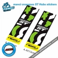 bike mavic crossmax ST Hubs Stickers mavci bike stickers crossmax bicycle Hubs decals|bike sticker|bicycle stickers decalssti