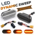 2pc Dynamic Led Side Marker Signal Light Indicator Lamp 6l - ebikpro.com