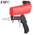 90psi Mini Aerodynamic Spray Gun Aluminium Handheld Gravity Pneumatic Sandblaster Gun 700cfm Lightweight Power Machine|Paint Cle