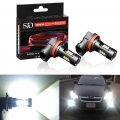 2pcs 1200lm H11 H8 Led Car Lights Led Bulbs 9005 Hb3 9006 Hb4 White Daytime Running Lights Drl Fog Light 6000k 12v Driving Lamp