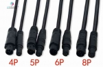 4PIN/5PIN/6PIN/8PIN extension Cable for Car RCA Reverse Rear View Parking Camera Video female to male| | - Ebikpro.com