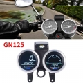 Digital Meter Assembly For Suzuki Gn 125 Speedometer Odometer Gauge Gear Indicator Motorcycle Meter Instrument - Instruments - O