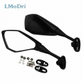 LMoDri Racing Motorcycle Mirror Motorbike Scooter Rear View Mirror For Honda yamaha HYOSUNG suzuki kawasaki Back Mirror|Side Mir