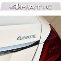 4MATIC Auto Trunk Door Fender Bumper Badge Decal Emblem Adhesive Tape Sticker Replacement for Mercedes Benz