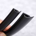 1-4m Windshield Rubber Seal Front Rear Windshield Sunroof Seal Strips Dustproof Sealing Strip For Auto Car Dashboard Windshield