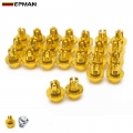 Epman -25pcs/lot Plastic Wheels Rivets Fits Ah Ds Series Wheel Rims Cap Lip Screw Bolt Tires Epas066g - Nuts & Bolts - Offic