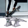 2Pcs 6.25Inch Silver Surf Skateboard Truck Bracket Skateboard Truck Fish Board Long Board Steering Bracket Carver Bridge|Skate B